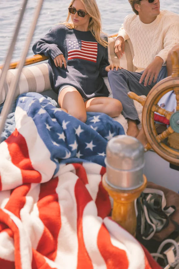 The America 250 Flag Blanket