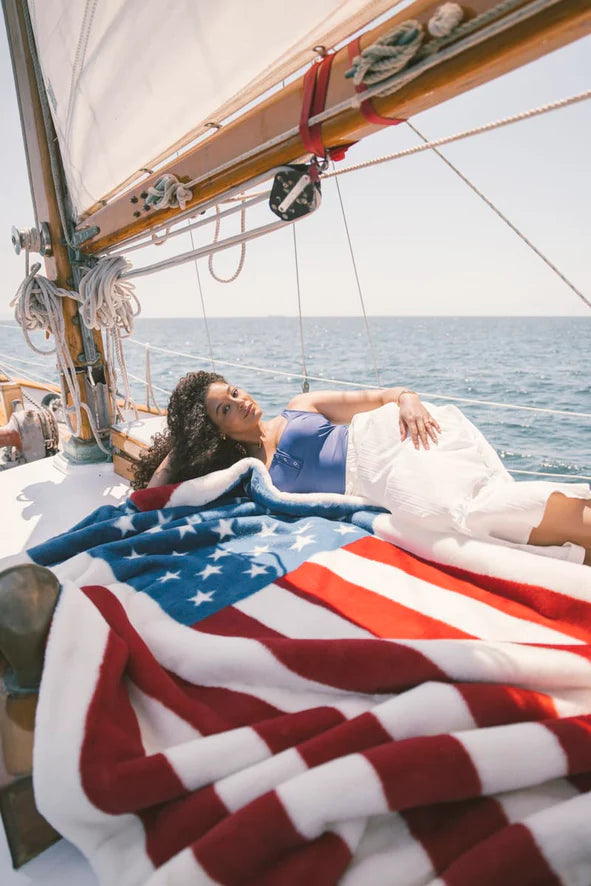 The America 250 Flag Blanket