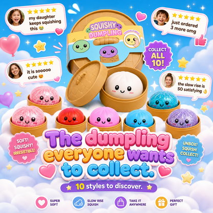 The Original Dumpling Squishy