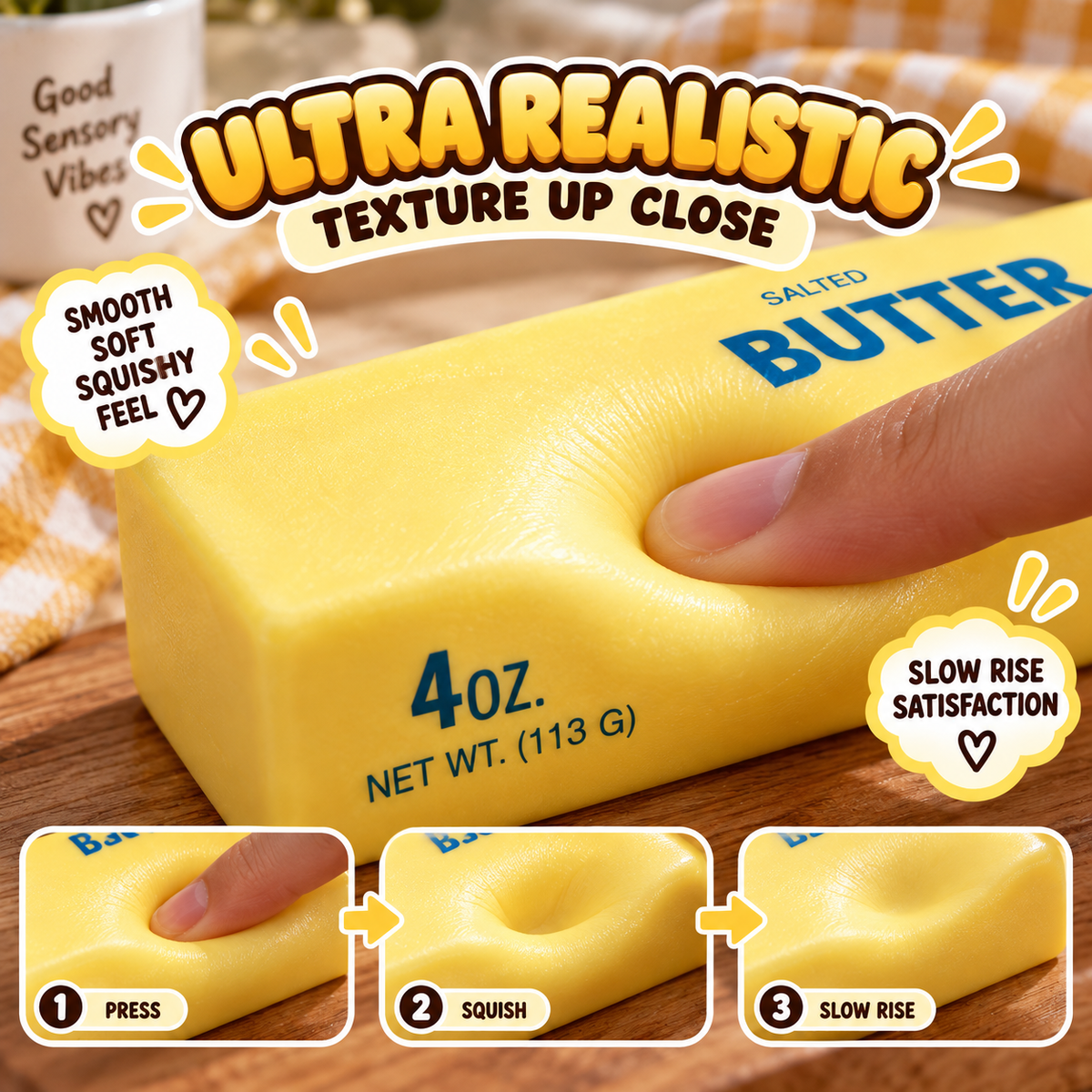 The Butter Stick Squishy