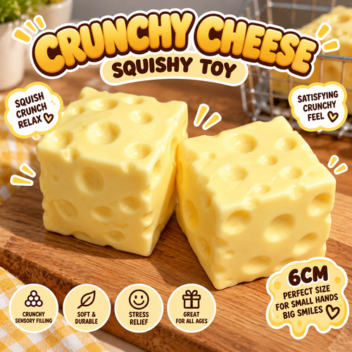 The Crunchy Cheese Squishy