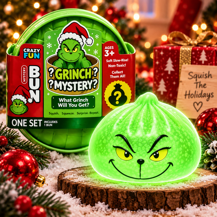 The Luminous Grinch Squishy