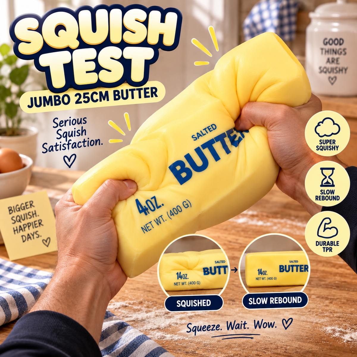 The Jumbo Butter Squishy