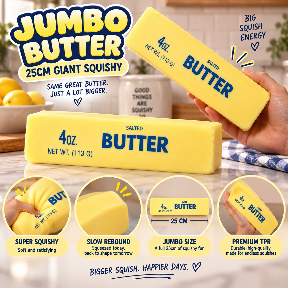 The Jumbo Butter Squishy