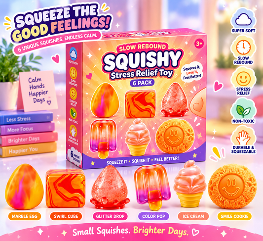 The Slow-Rebound Squishy Set