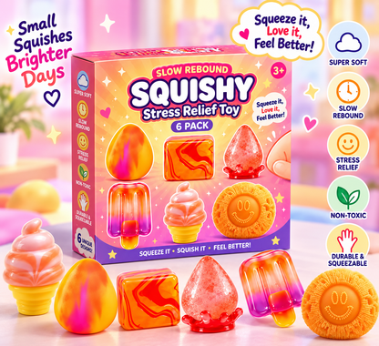 The Slow-Rebound Squishy Set