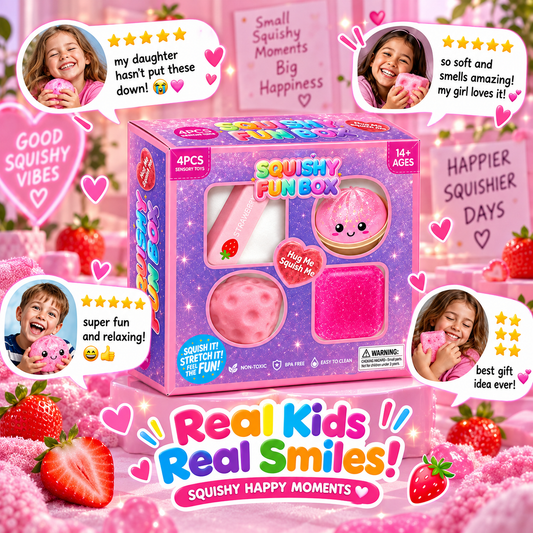 The Pink Squishy Set
