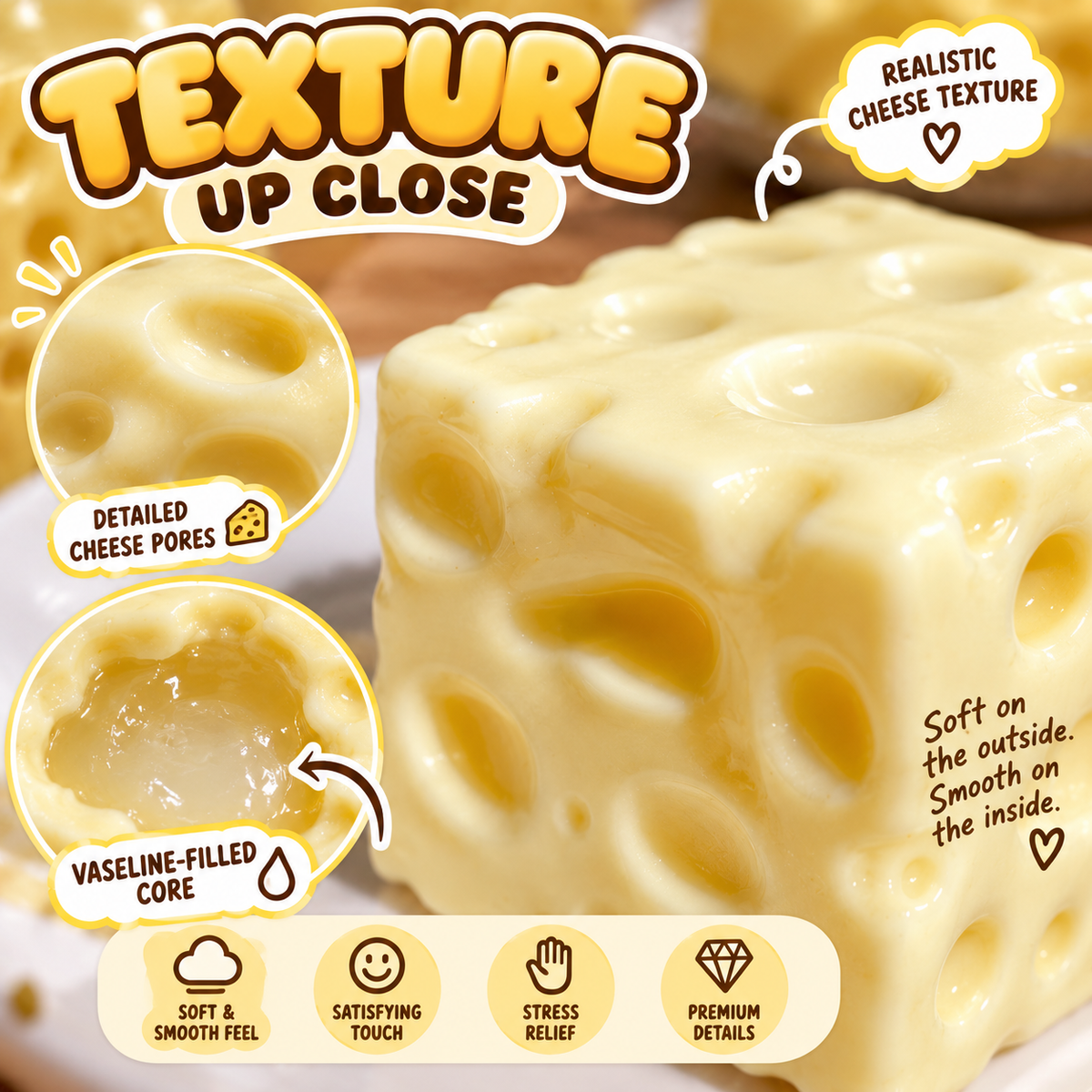 The Gooey Cheese Squishy