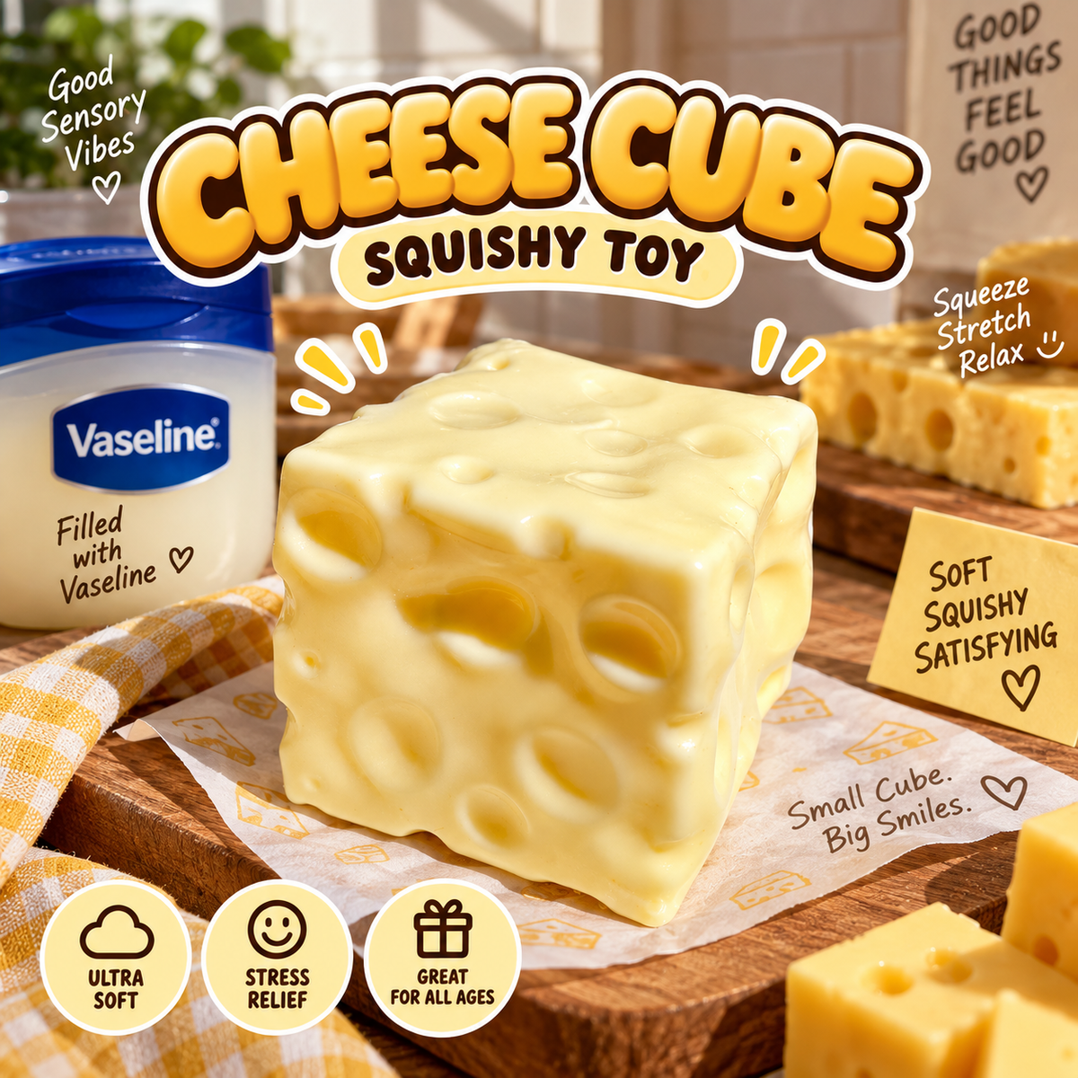 The Gooey Cheese Squishy